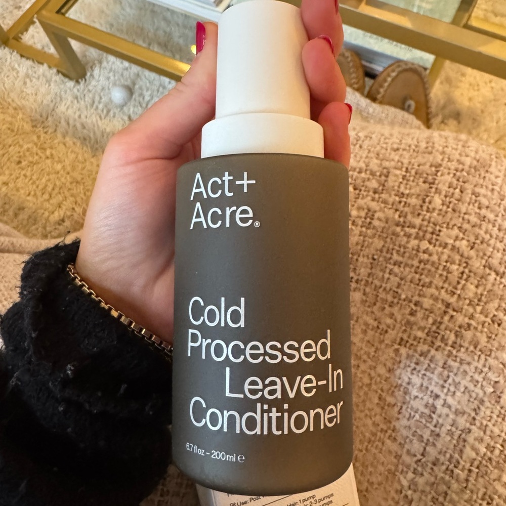 Act+Acre 2% Squalene Anti-Frizz Leave In Conditioner for Frizz - Picture 5 of 5